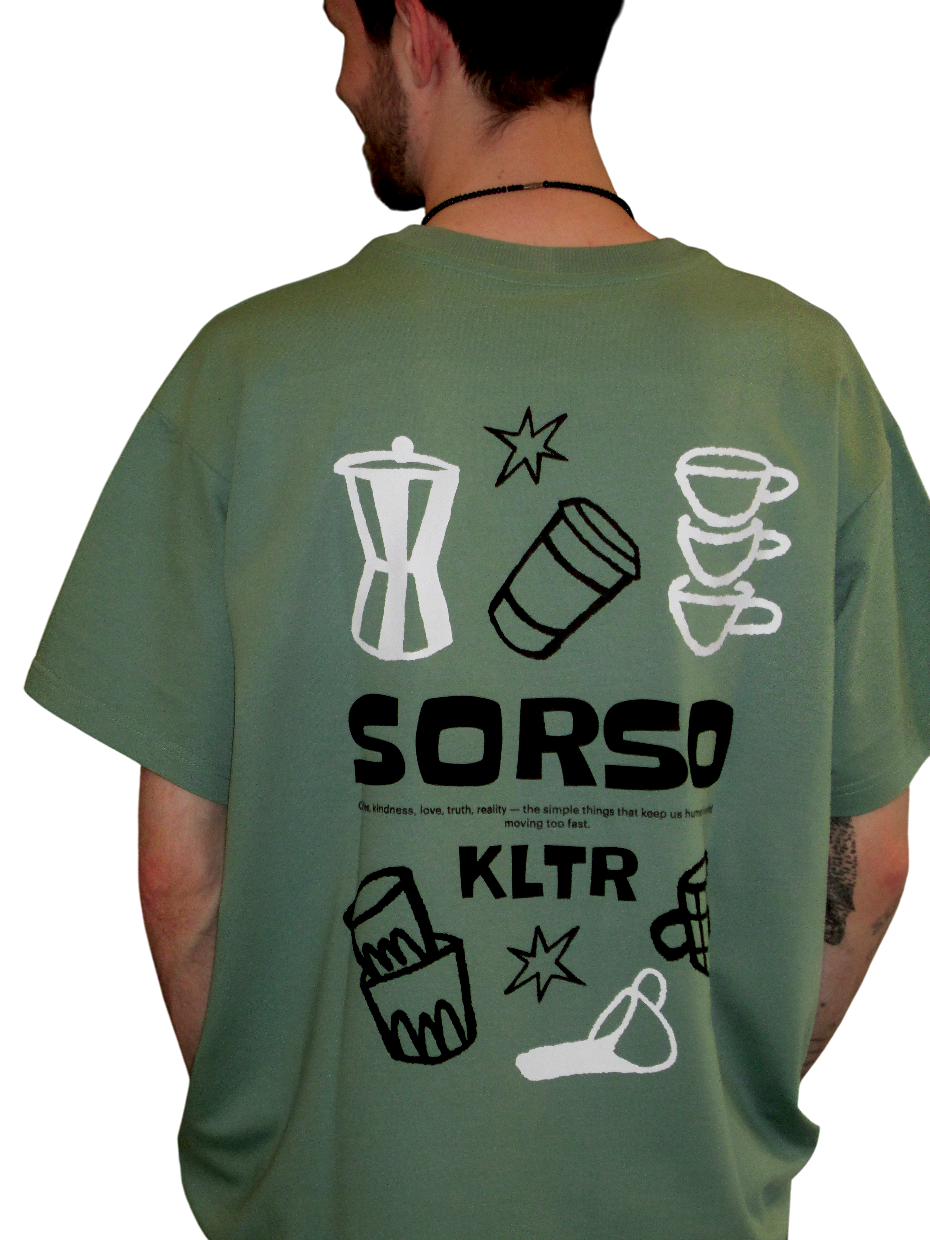 Футболка SORSO малахит