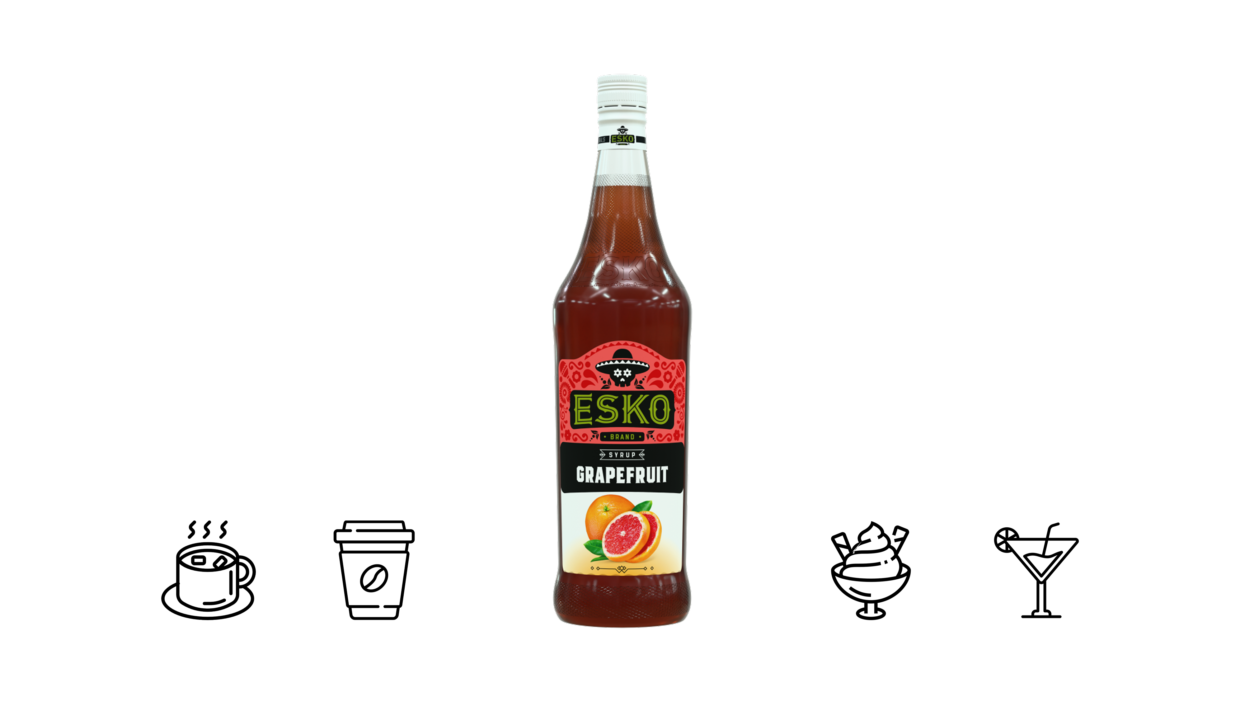 Сироп Грейпфрут 1л