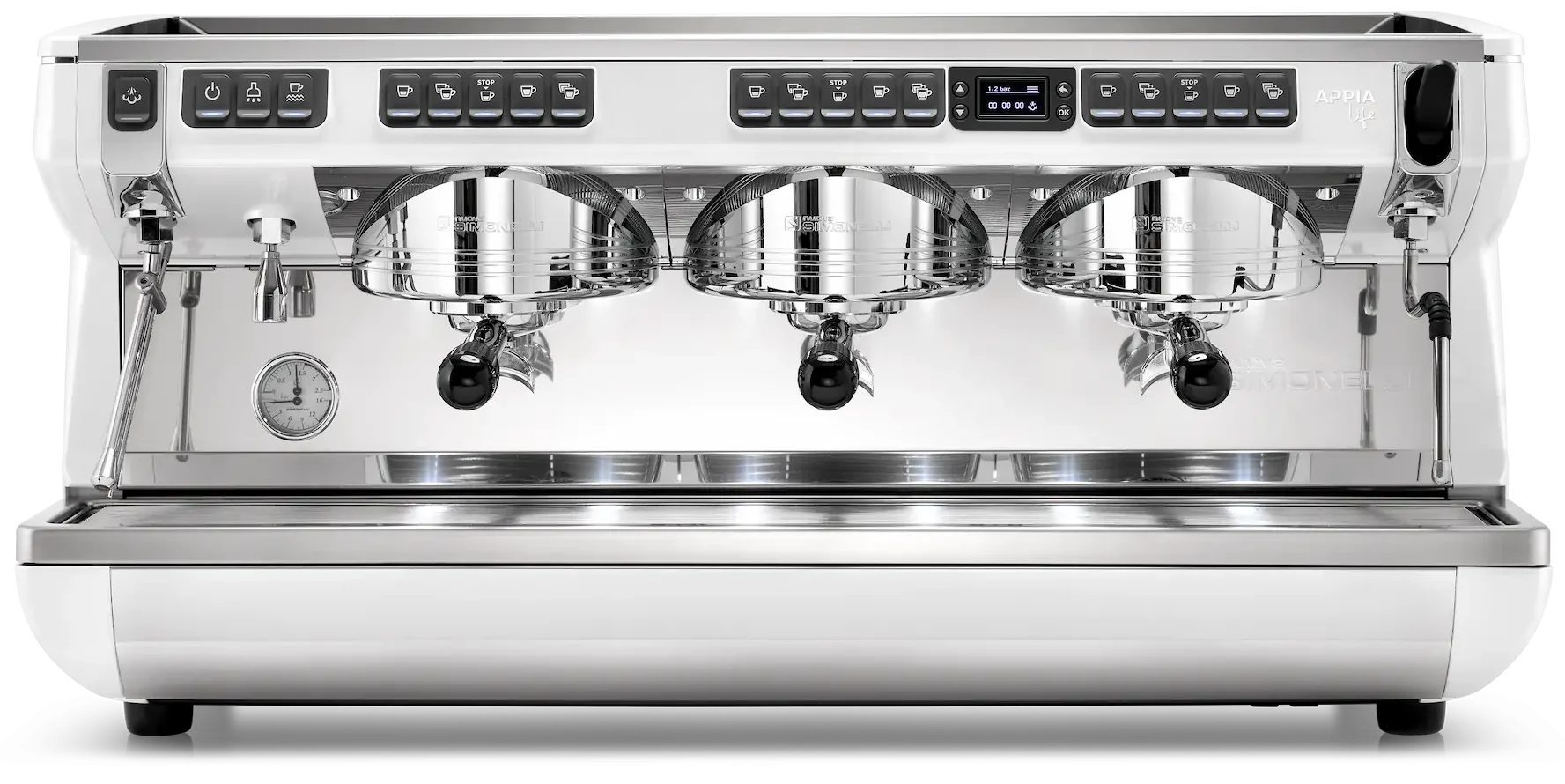 Кофемашина Nuova Simonelli, ИТАЛИЯ APPIA LIFE 2GR S 220V высокая группа полуавтомат 