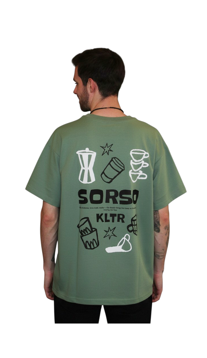 Футболка SORSO малахит