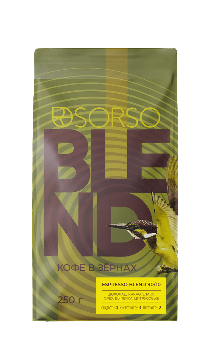 Кофе Espresso Blend Choco  250 гр. (В зернах)