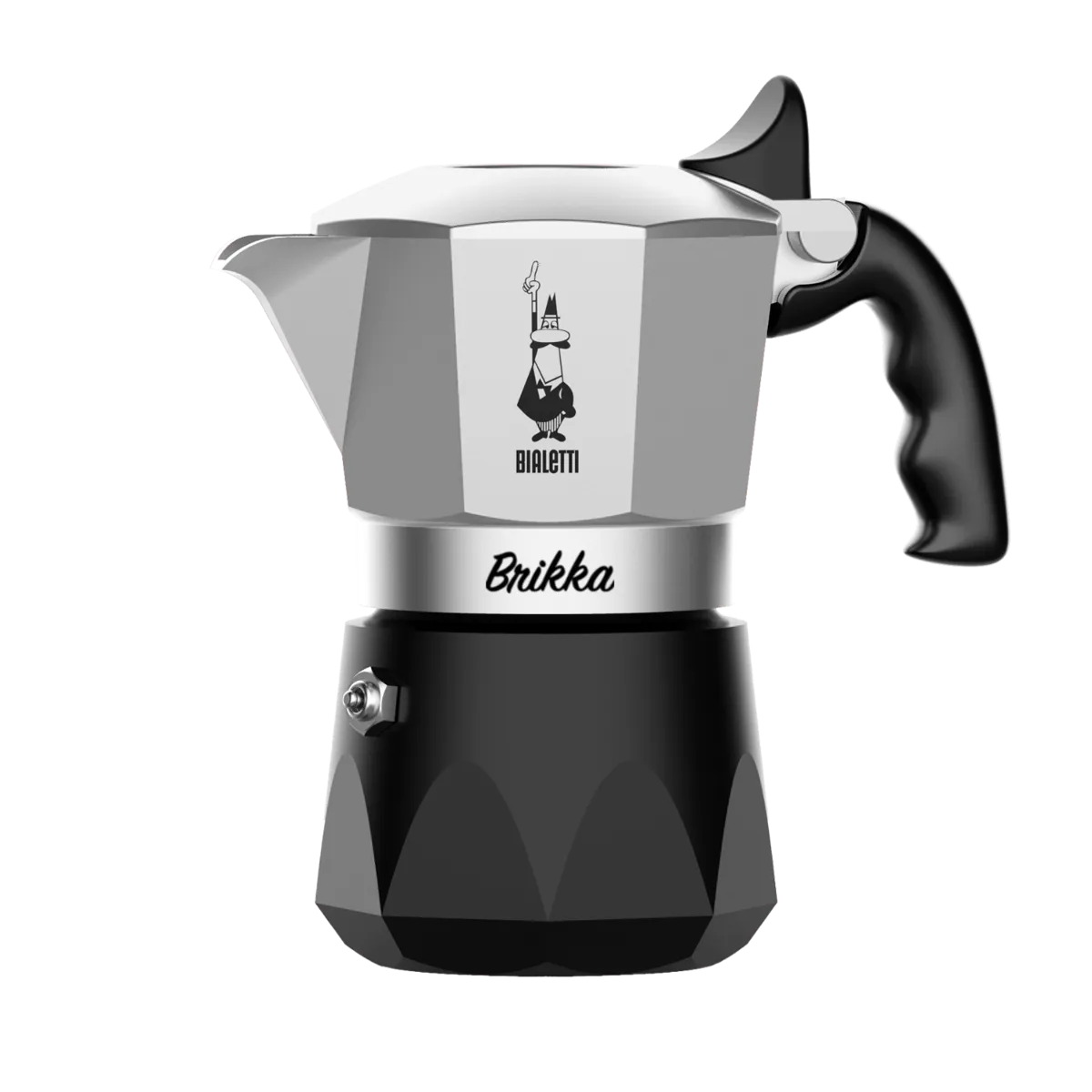 Кофеварка гейзерная Bialetti BRIKKA 2023 г., 100мл на 2 порции