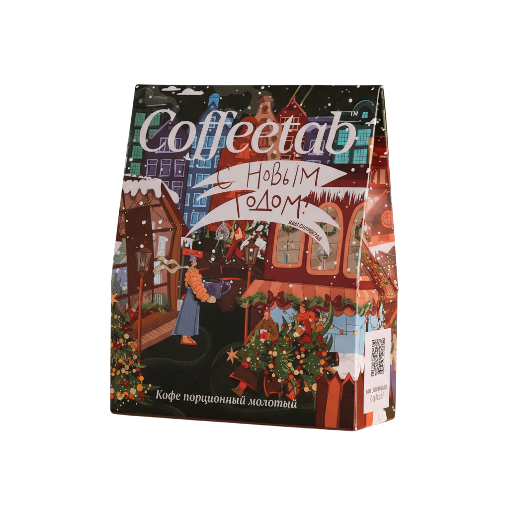 Кофе  COFFEETAB  Чай каркаде и груша, без кофеина (10 кофетабов)