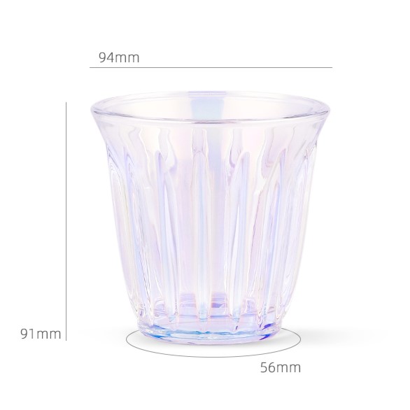 Стакан Wright auzora multicolor, 240 мл 
