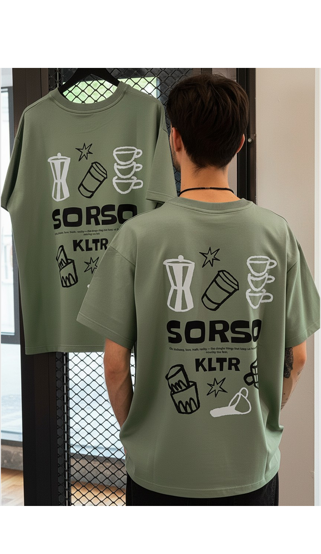 Футболка SORSO малахит