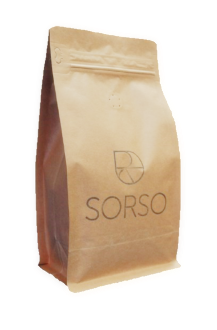 Фирменный эспрессо-бленд 100% Арабика SORSO 500 гр