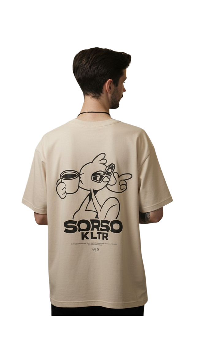 Футболка SORSO бежевая